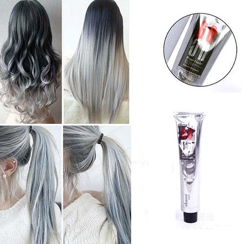 Silver Hair Dye Cream