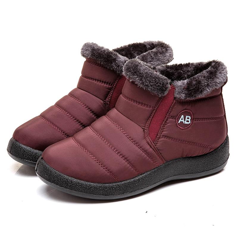 50% Off - LAST DAY - Women Fur Warm Snow Boots