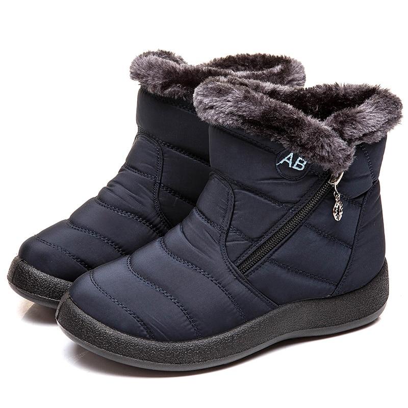 50% Off - LAST DAY - Women Fur Warm Snow Boots