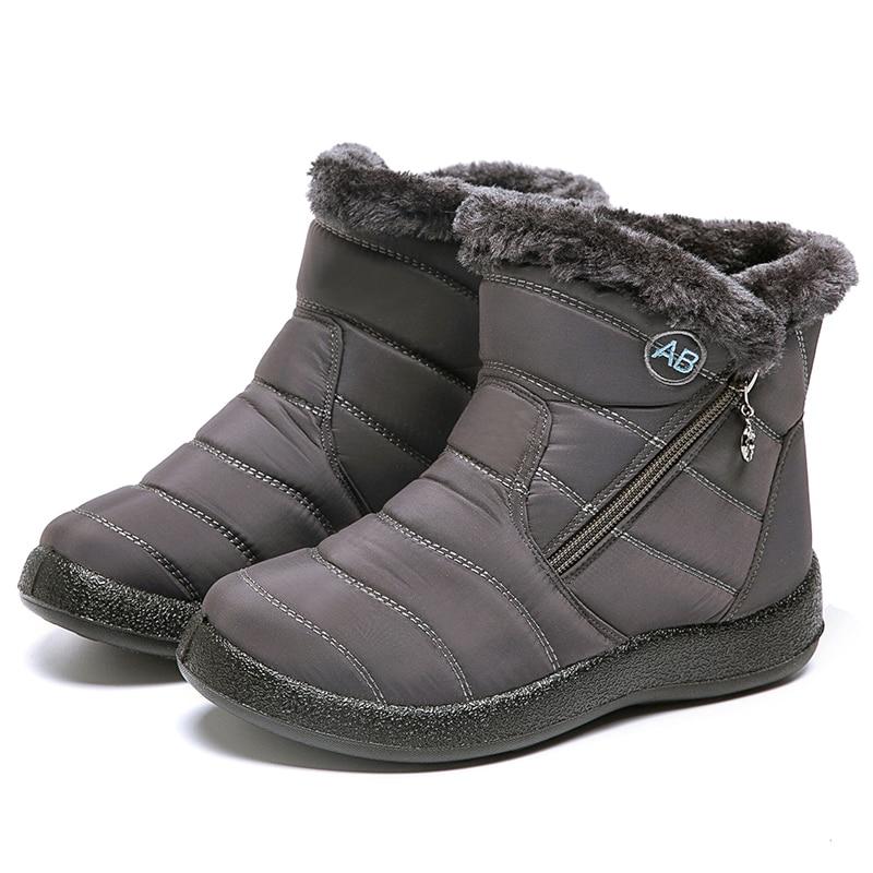 50% Off - LAST DAY - Women Fur Warm Snow Boots