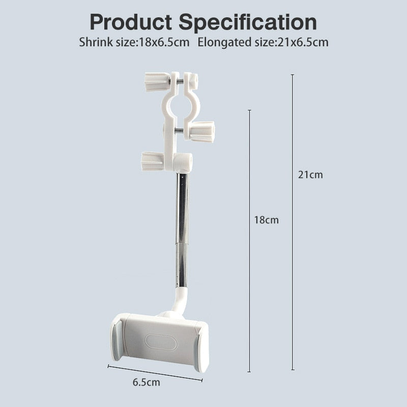 360Âș Retractable Rearview Phone Mount