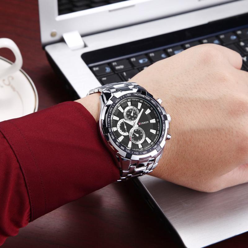 50% OFF - Fashion Men Quartz Watches Luminous Waterproof