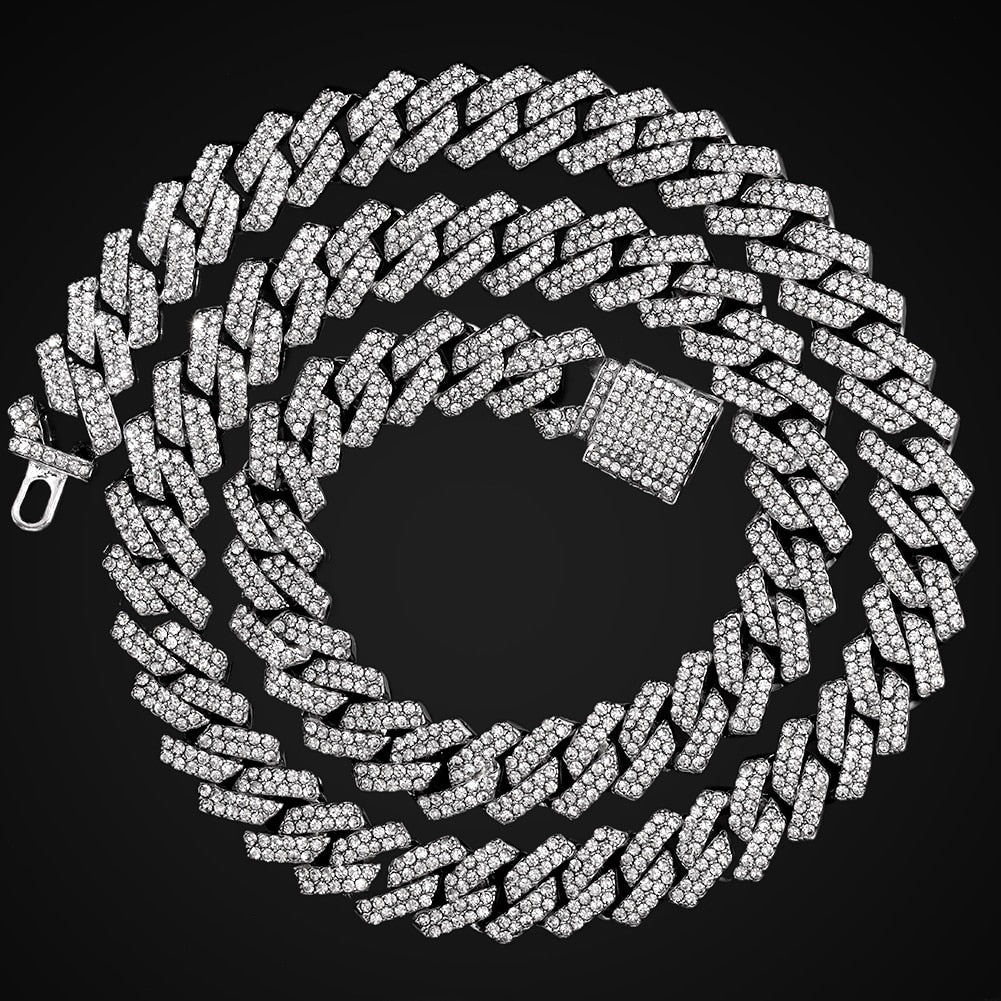 Iced Out Cuban Link Chain