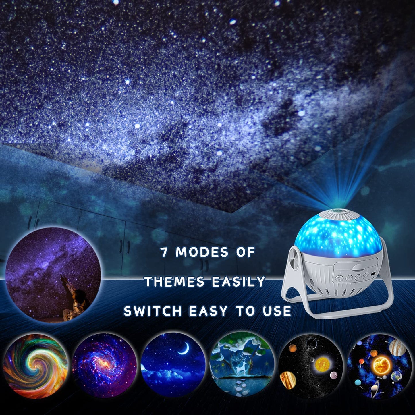 Planetarium Galaxy Projector