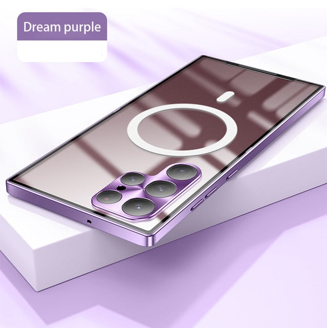 LUXURY METAL BUMPER CAMERA PROTECTION COVER FOR SAMSUNG GALAXY S22 SERIES