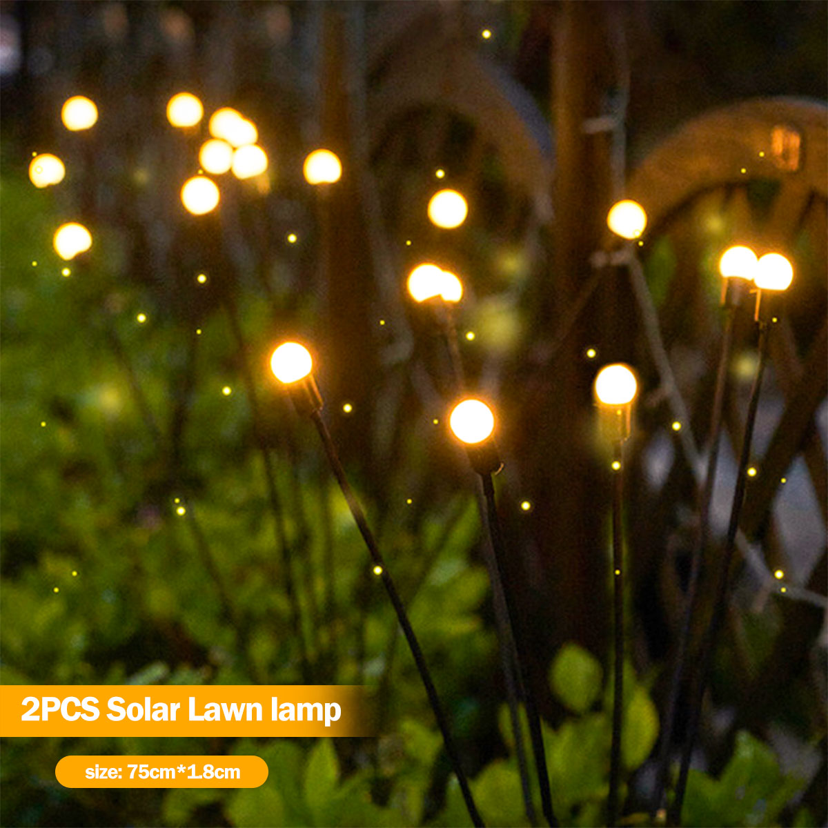 Solar Powered Firefly Lights