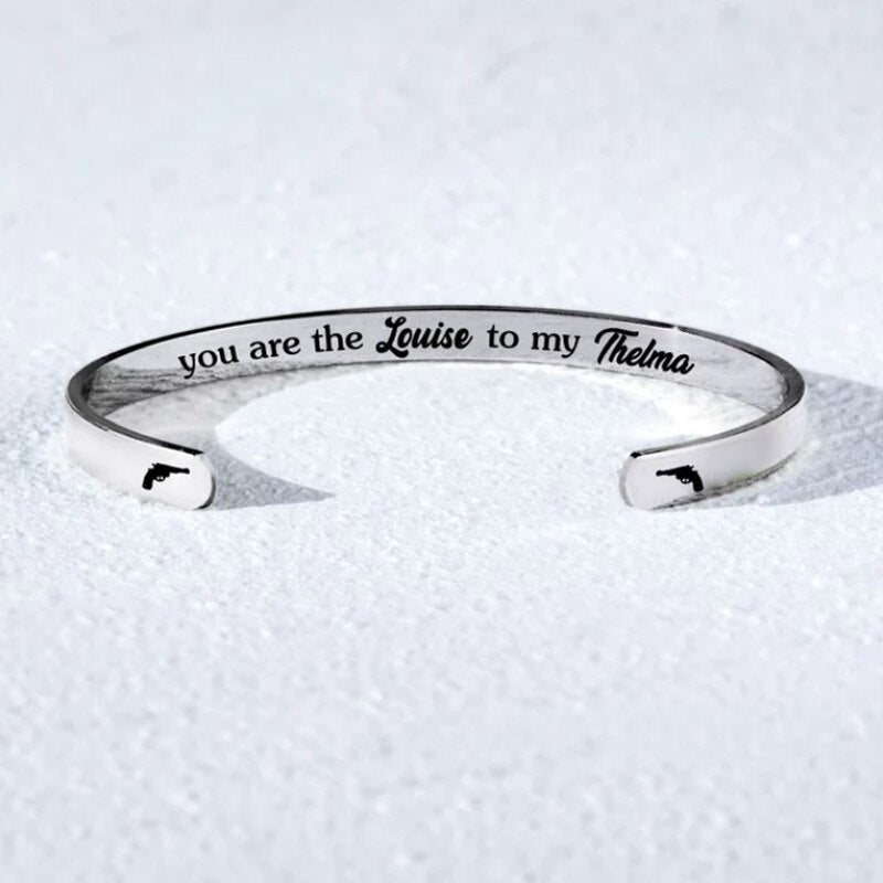 FOR FRIENDS - YOU ARE THE LOUISE TO MY THELMA BRACELET
