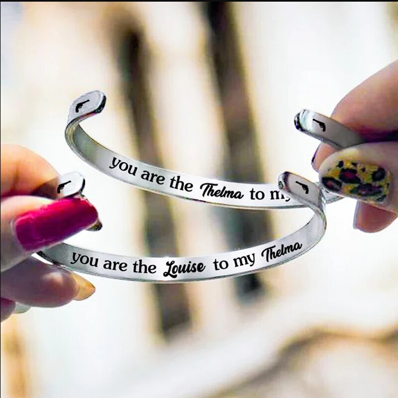 FOR FRIENDS - YOU ARE THE LOUISE TO MY THELMA BRACELET