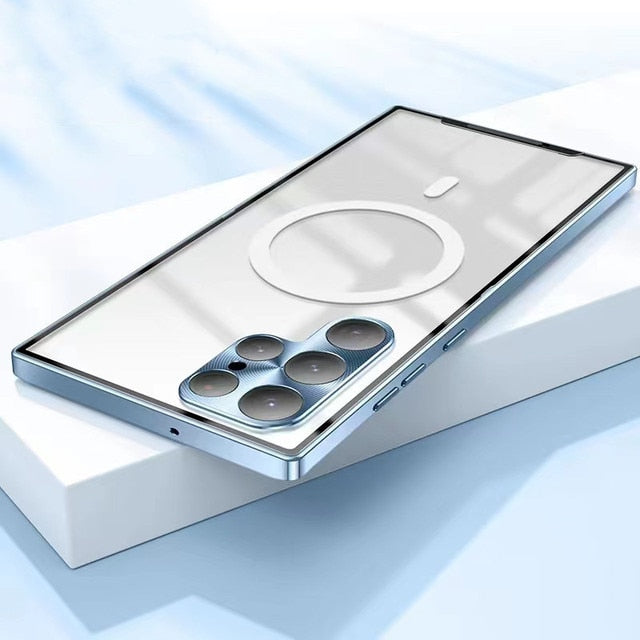 LUXURY METAL BUMPER CAMERA PROTECTION COVER FOR SAMSUNG GALAXY S22 SERIES