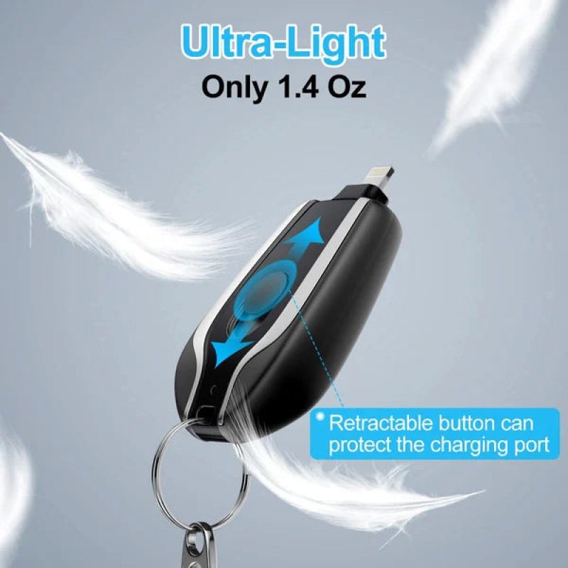 Portable Charger Keychain