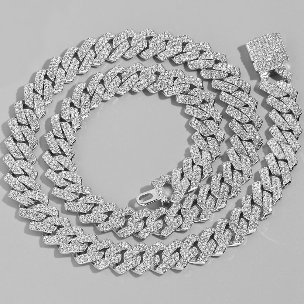 Iced Out Cuban Link Chain