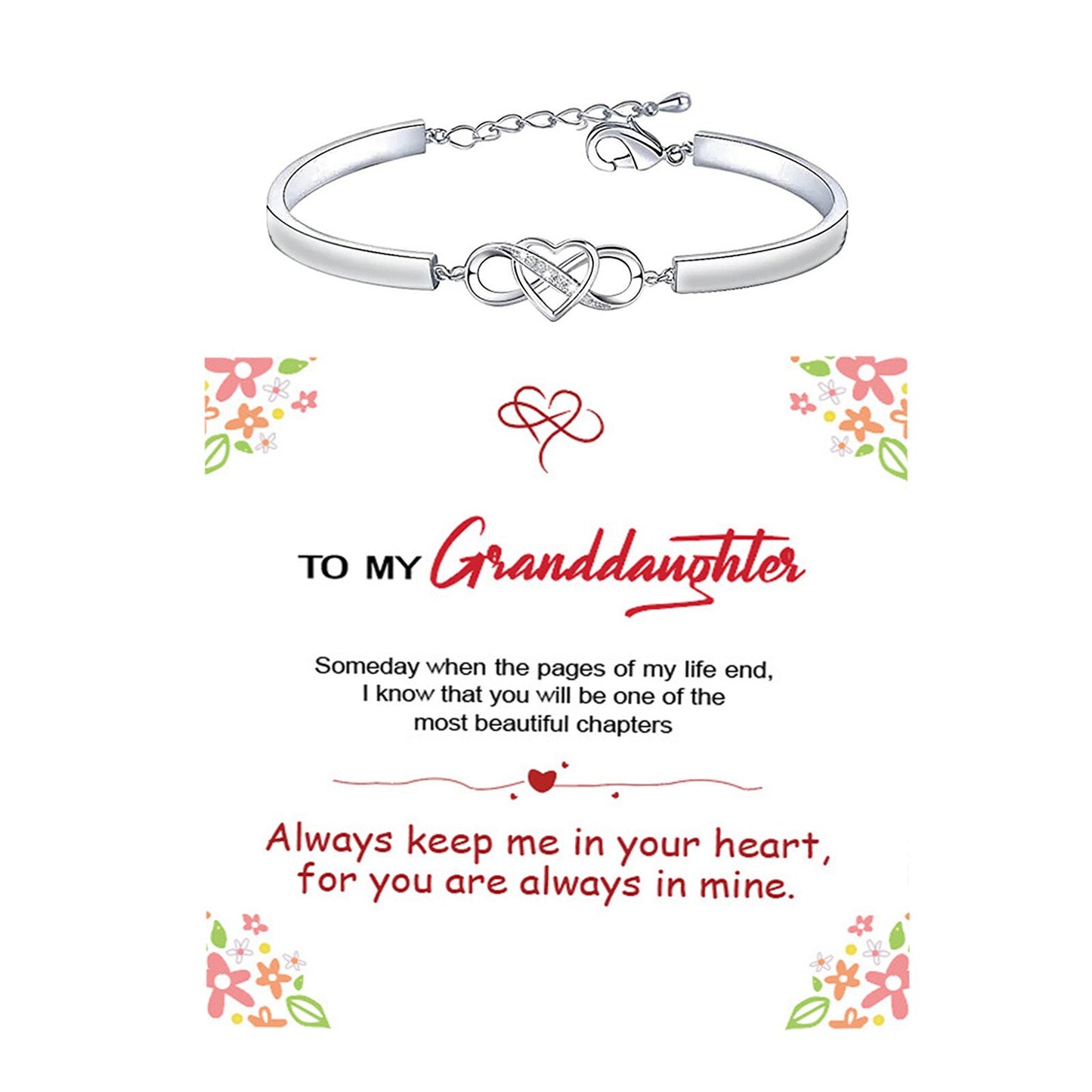 FOREVER LINKED TOGETHER DOUBLE HEART BRACELET