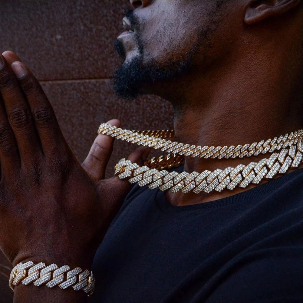 Iced Out Cuban Link Chain