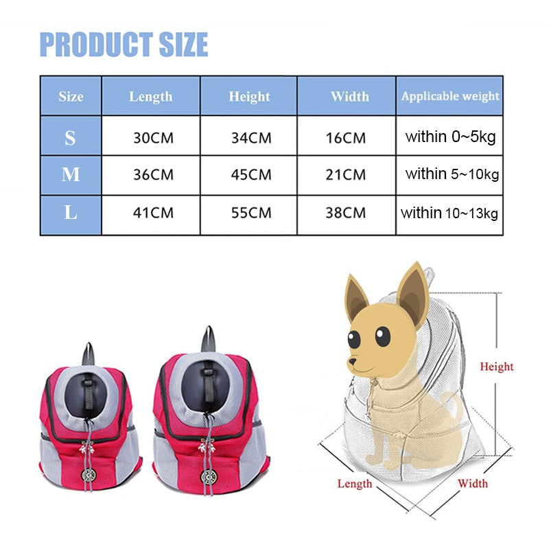 Summer Dog Backpack