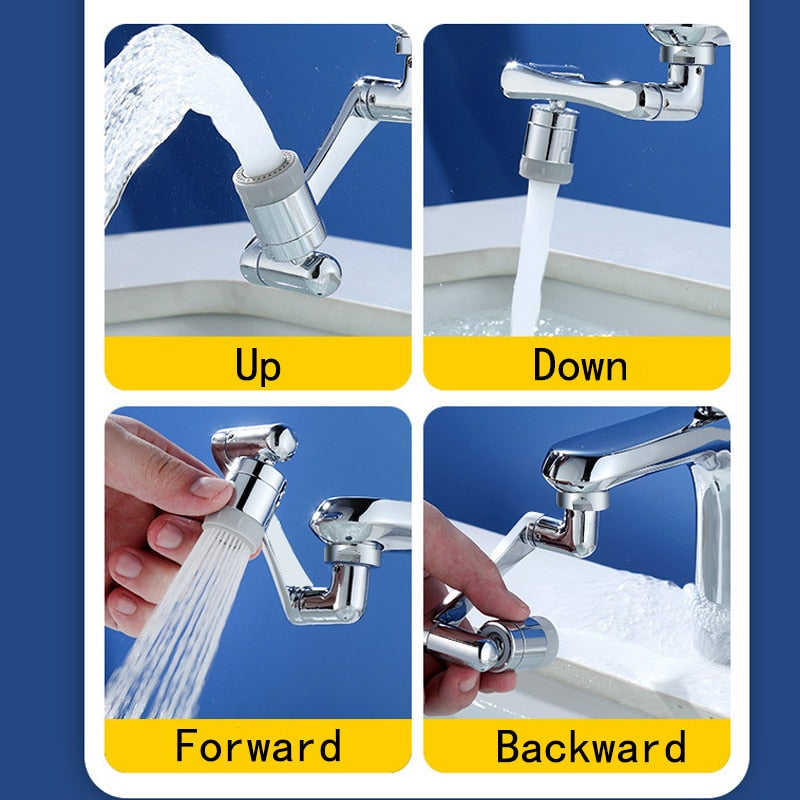 1080° Rotatable Faucet Extender