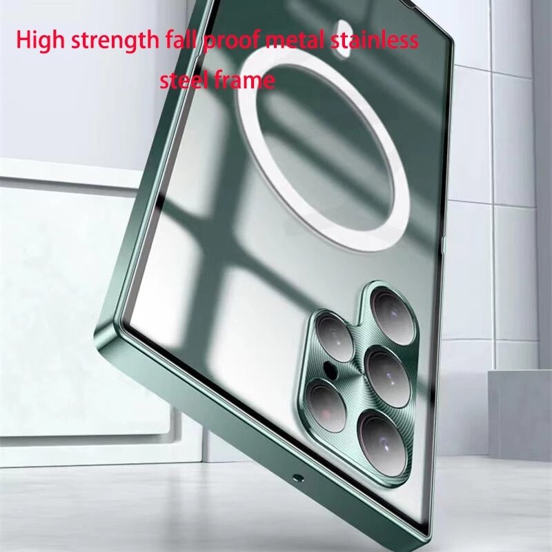 LUXURY METAL BUMPER CAMERA PROTECTION COVER FOR SAMSUNG GALAXY S22 SERIES