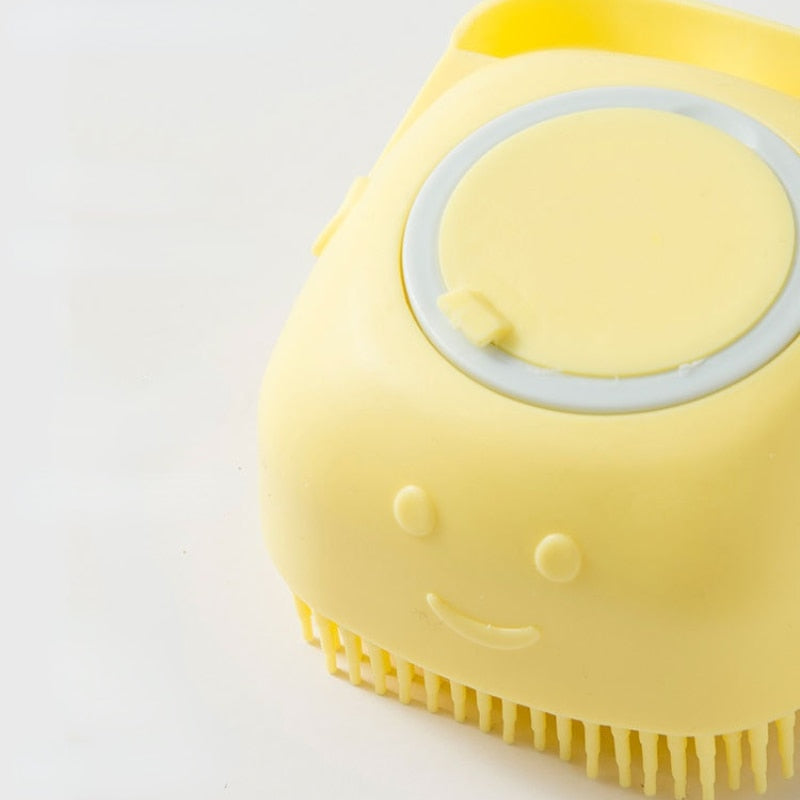 Brushy Portable Soft Massage Pet Dog Shampoo Brush