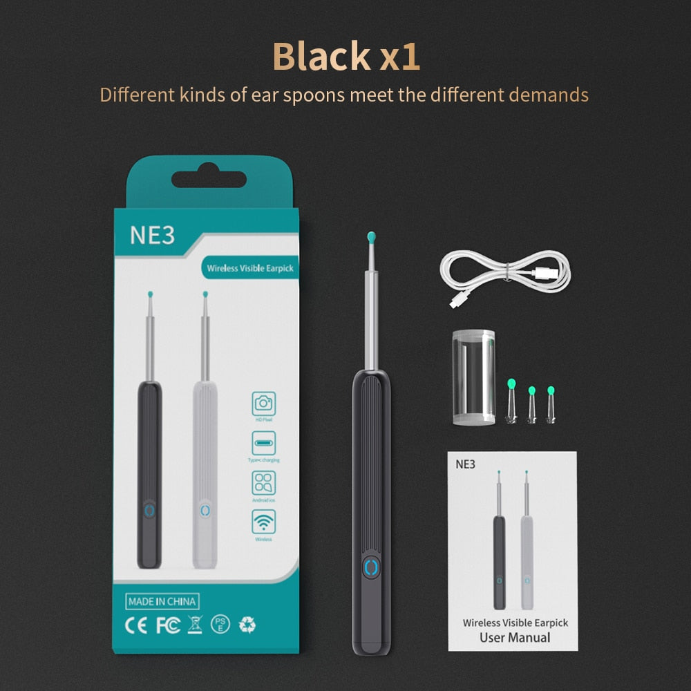 At-Home Wi-Fi OtoScope Ear Wax Remover
