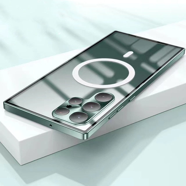 LUXURY METAL BUMPER CAMERA PROTECTION COVER FOR SAMSUNG GALAXY S22 SERIES