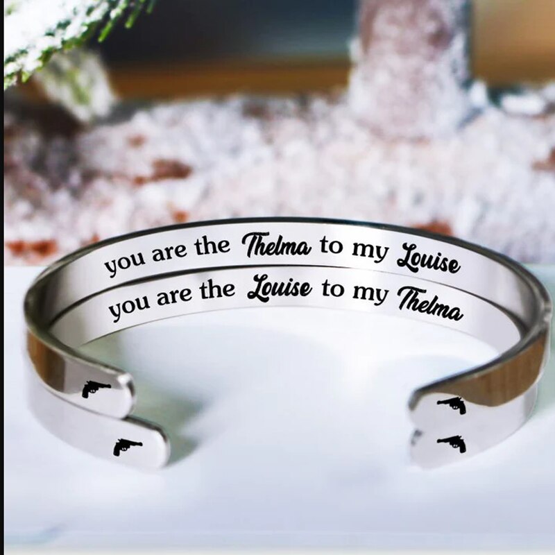 FOR FRIENDS - YOU ARE THE LOUISE TO MY THELMA BRACELET