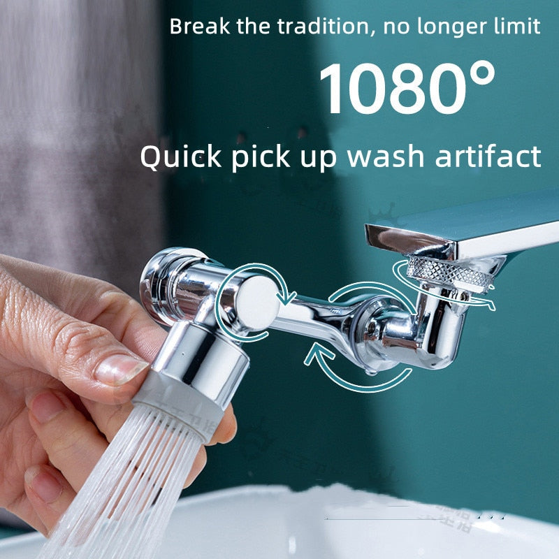 1080° Rotatable Faucet Extender