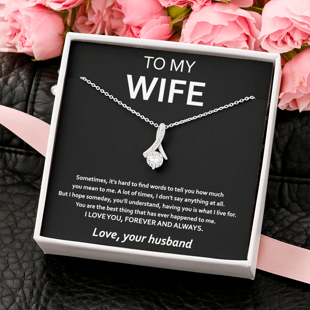 Anniversary Necklace Gift For Wife From Husband