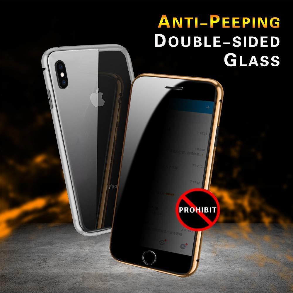 Laetans™ Hardened Magnetic Privacy Case for iPhone
