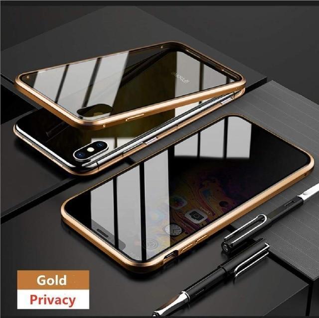 Laetans™ Hardened Magnetic Privacy Case for iPhone