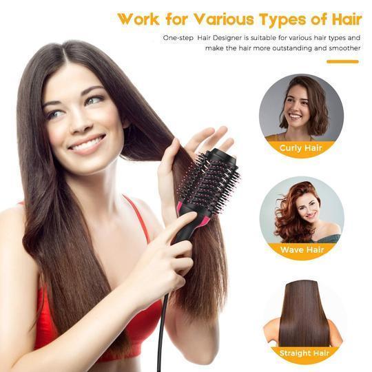BrushOn | Dryer Hair Straightener Curler