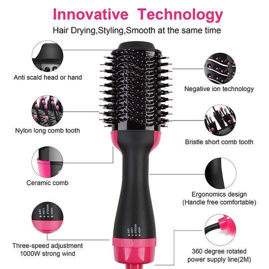 BrushOn | Dryer Hair Straightener Curler
