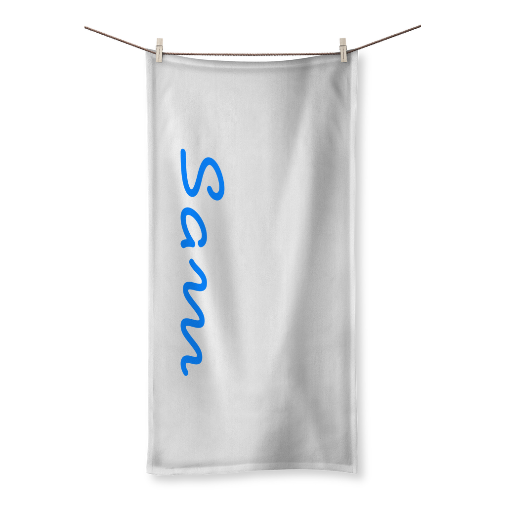 Personalised Beach Towel
