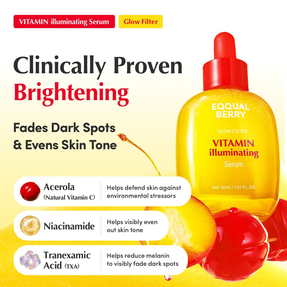 Vitamin Illuminating Serum for Dark Spots & Brightening