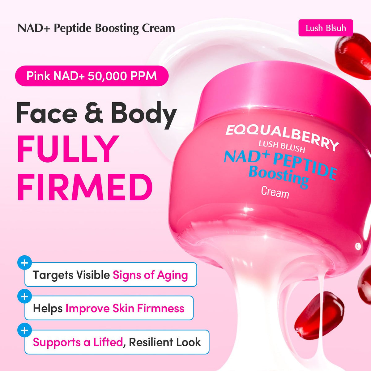 NAD+ Peptide Boosting Firming Cream, 1.69 fl oz
