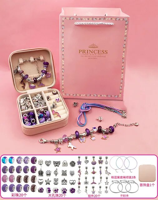 THE BEST GIFT FOR CHILDREN-🎀DIY GORGEOUS BRACELET SET