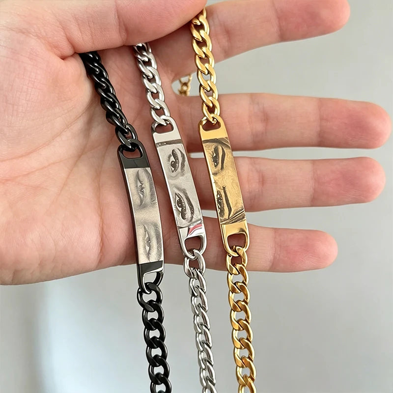 Personalized Eye Photo Bracelet