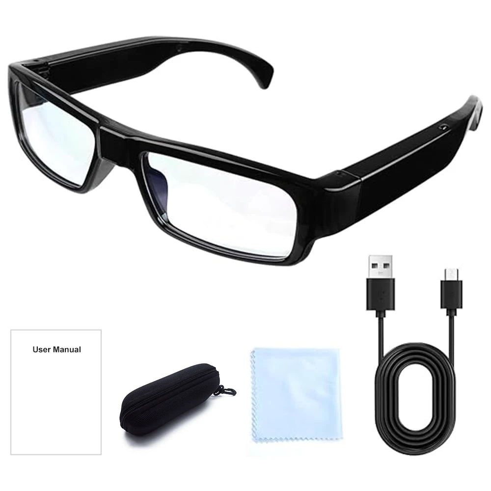 Smart 1080P Camera Glasses – Hands-Free Video Recording Eyewear