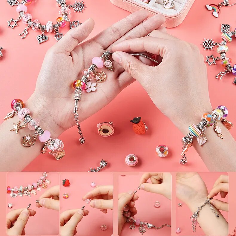 THE BEST GIFT FOR CHILDREN-🎀DIY GORGEOUS BRACELET SET