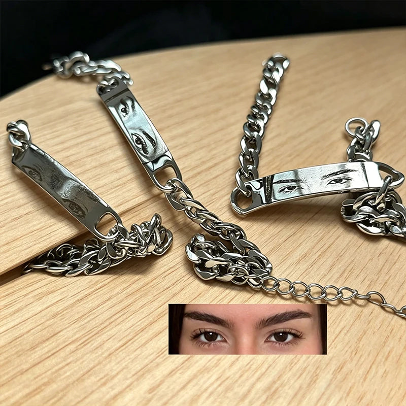 Personalized Eye Photo Bracelet