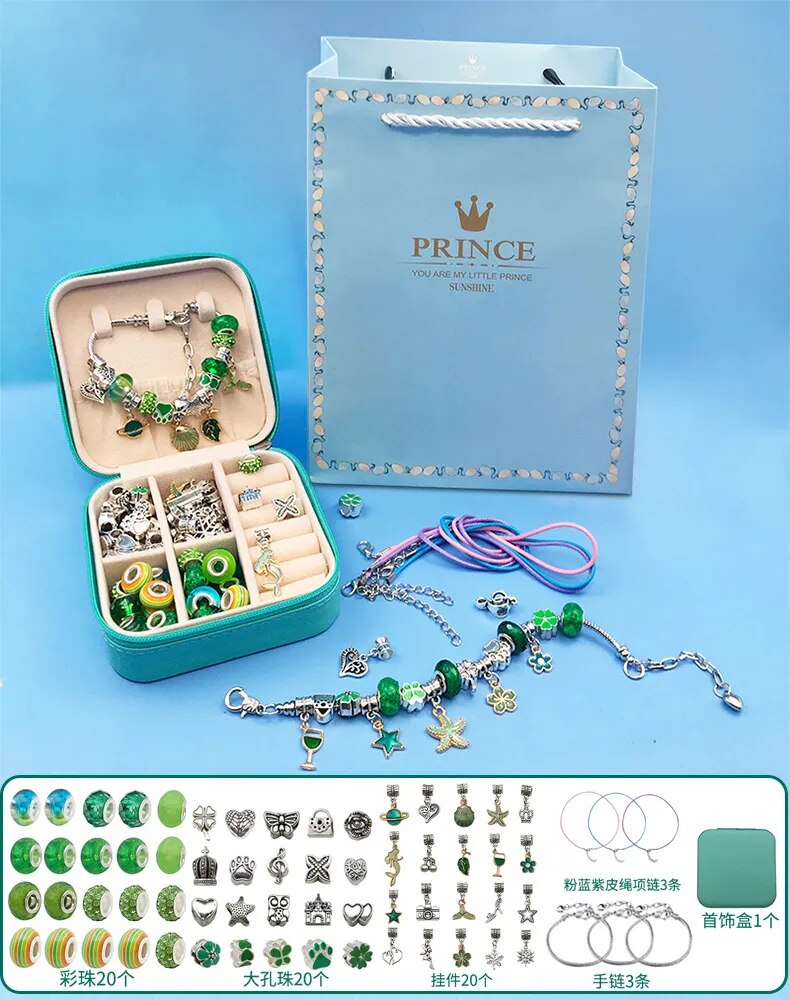THE BEST GIFT FOR CHILDREN-🎀DIY GORGEOUS BRACELET SET