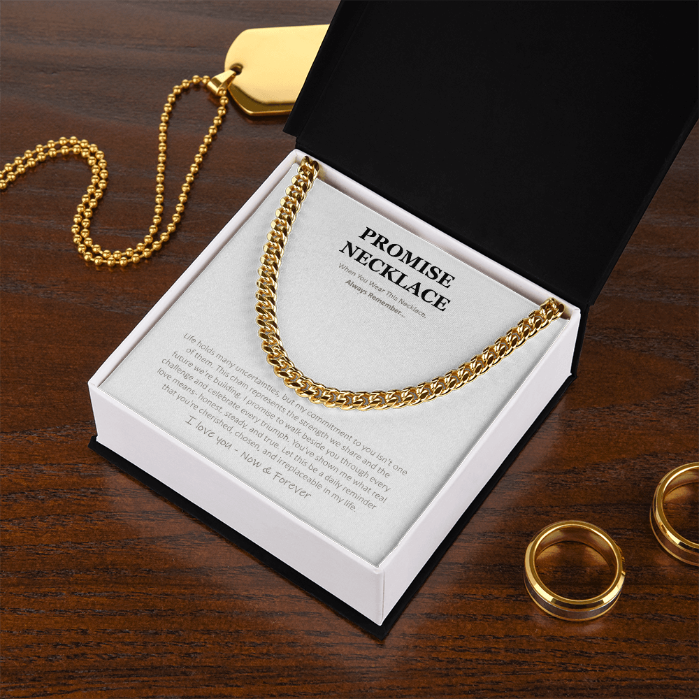 Sterling Silver Promise Necklace – A Gift Straight From the Heart