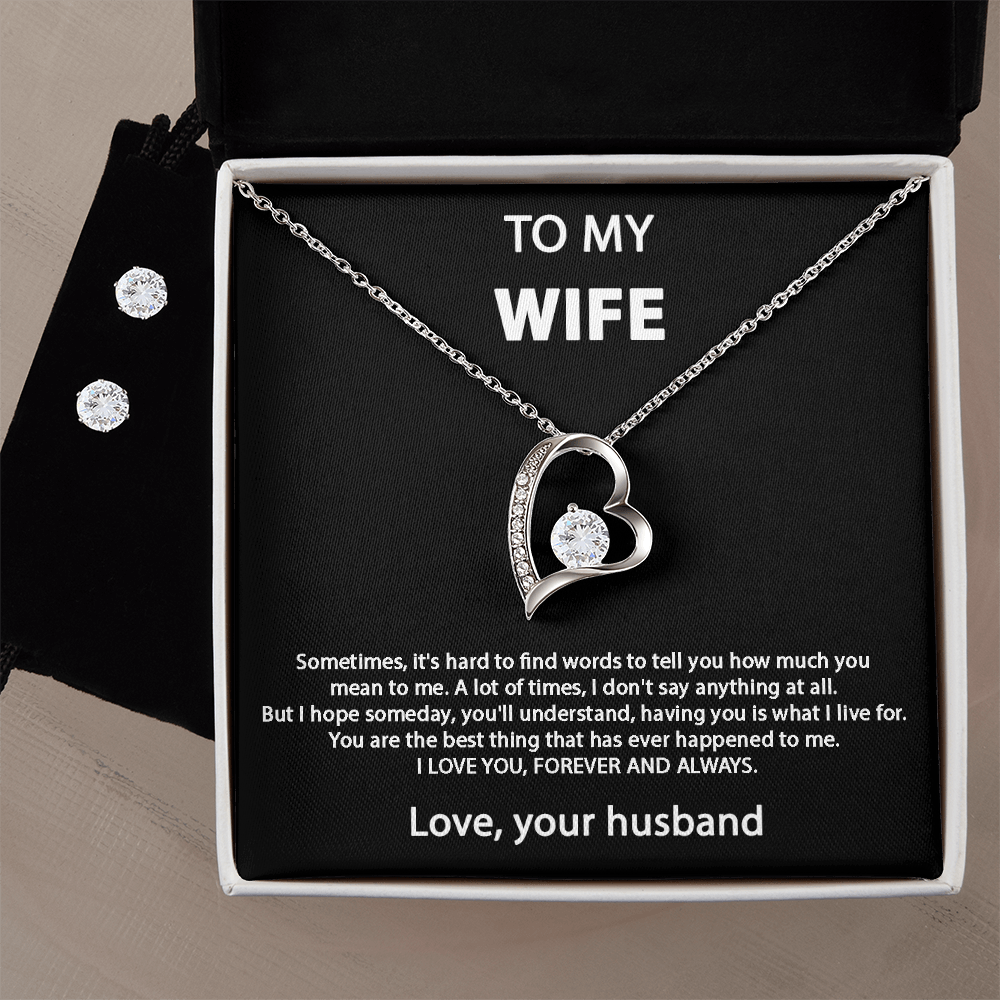Anniversary Necklace Gift For Wife From Husband - 1