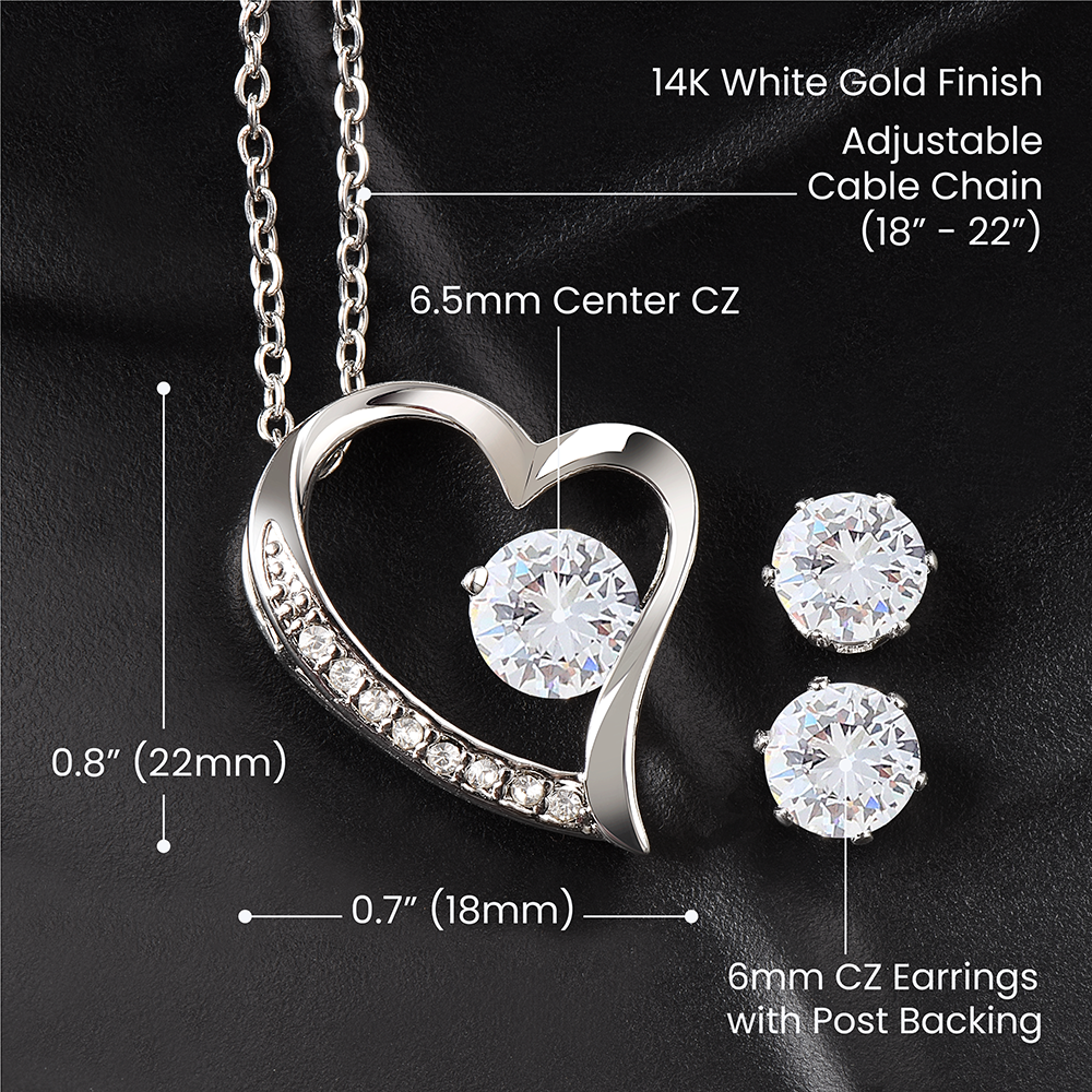 Anniversary Necklace Gift For Wife From Husband - 1