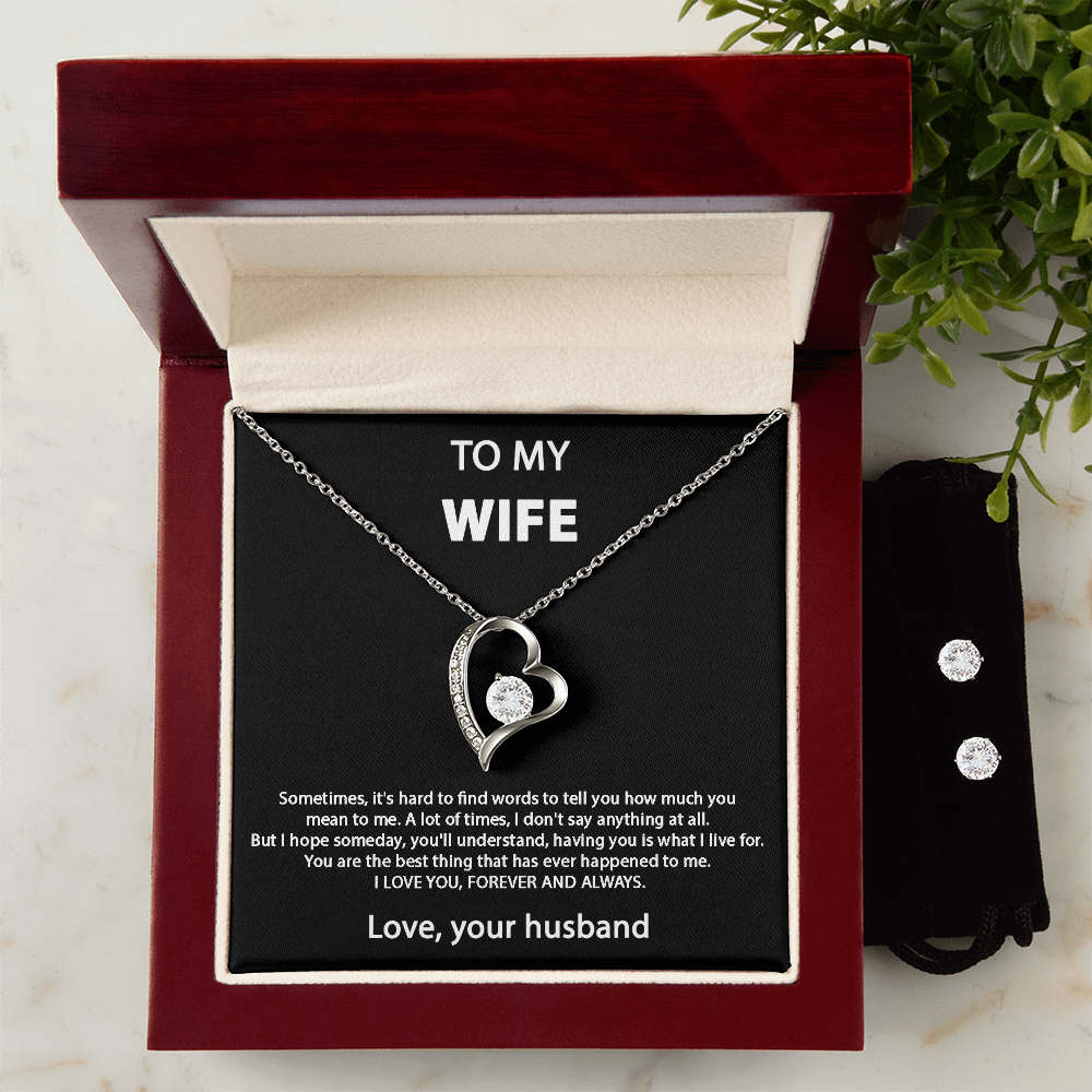 Anniversary Necklace Gift For Wife From Husband - 1