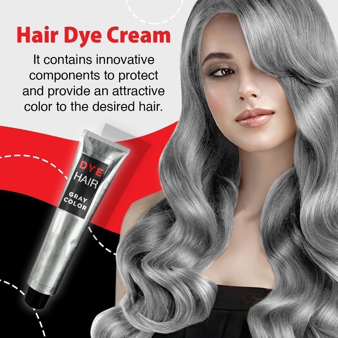 Silver Hair Dye Cream