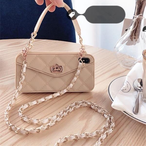 Shoulder girdle mobile phone shell bag-For iPhone