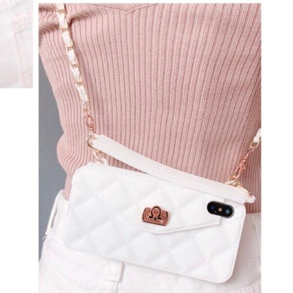 Shoulder girdle mobile phone shell bag-For iPhone