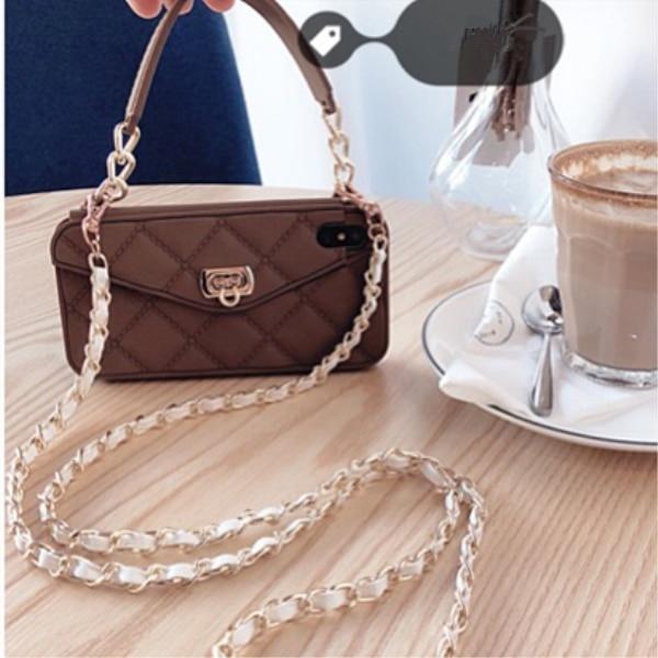 Shoulder girdle mobile phone shell bag-For iPhone