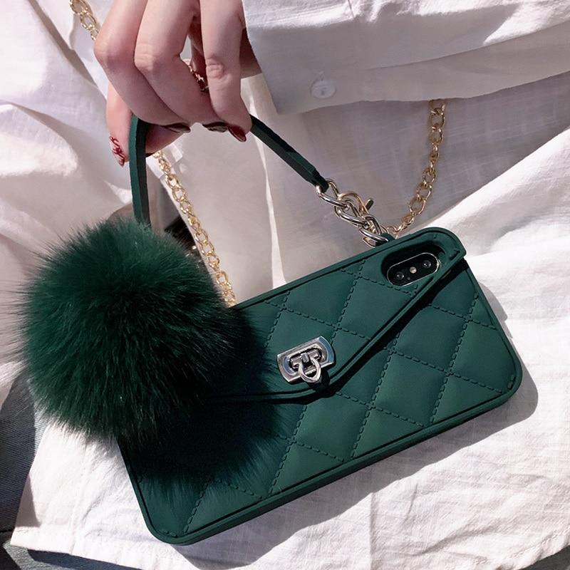 Shoulder girdle mobile phone shell bag-For iPhone