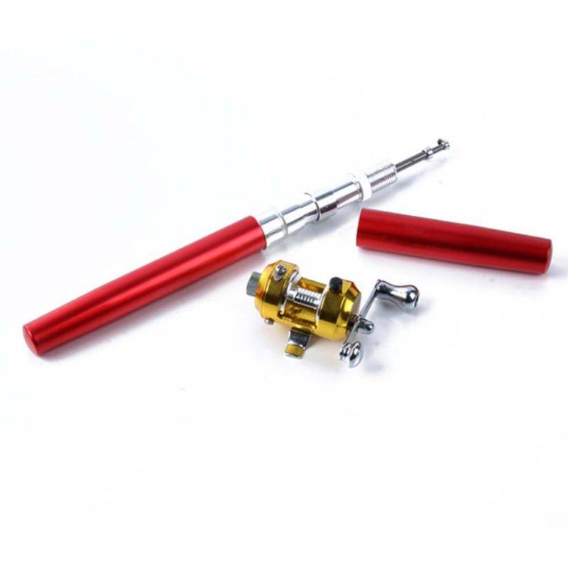 PORTABLE POCKET TELESCOPIC MINI FISHING POLE PEN