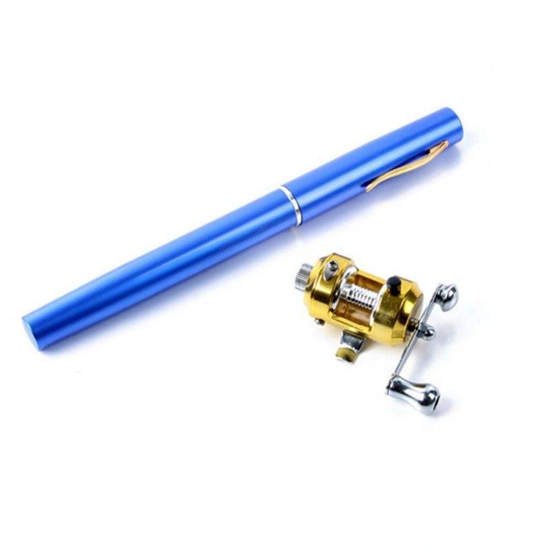 PORTABLE POCKET TELESCOPIC MINI FISHING POLE PEN
